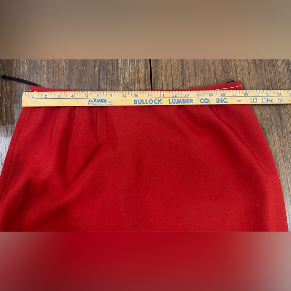 Kasper Women's Red Blazer/Skirt Set - Picture 14 of 14